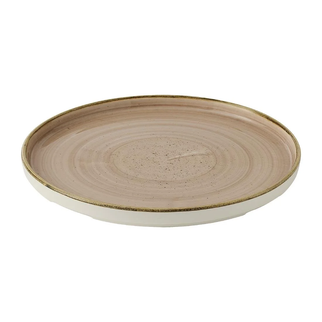 Churchill Stonecast Truffle Walled Plates 260mm (6 Pack) - Image 2