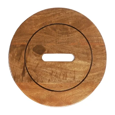 Bolero Harrington Classic Wooden Bar Stools (2 Pack) - Image 4