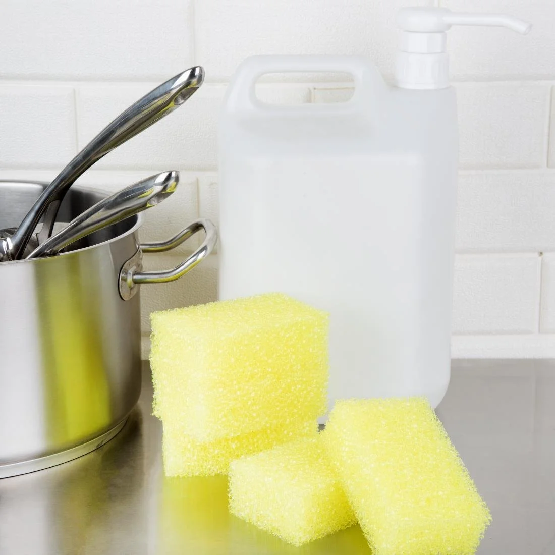 Jantex Dual Sponge Scourers (10 Pack) - Image 5