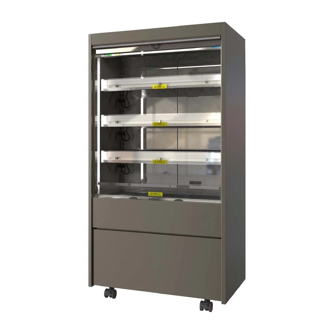 Money Maker Heated Tall Merchandiser with Night Blind MMH900S