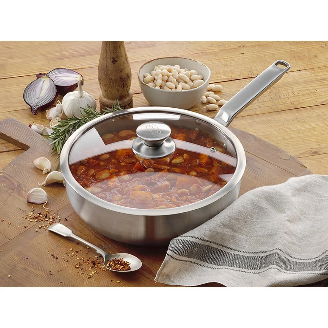 Samuel Groves Stainless Steel Pan 26cm - Image 9