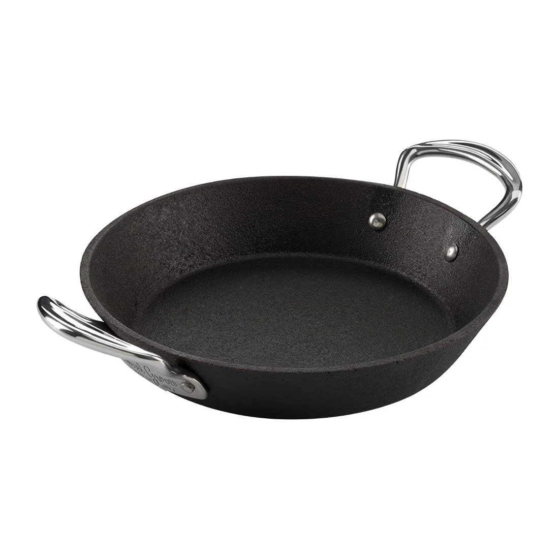 Samuel Groves Cast Iron Double Handled Skillet 24cm - Image 1