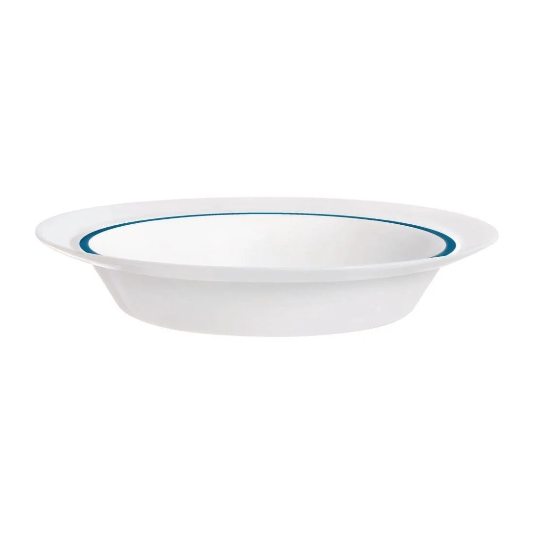 Autonomy Soup Dishes Blue Border 230mm (12 Pack) - Image 2