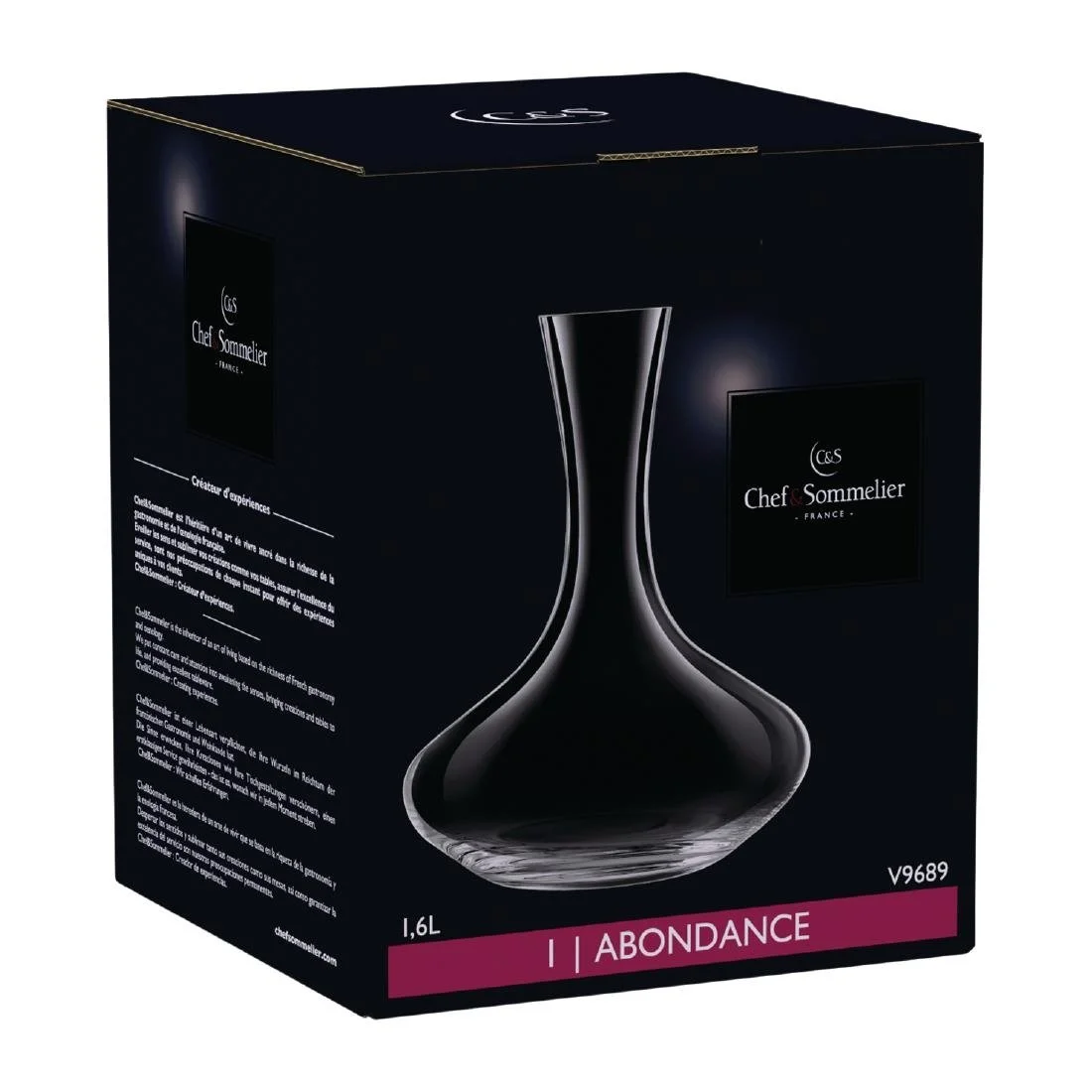 Chef & Sommelier Abondance Decanter 1.6Ltr (2 Pack) - Image 4