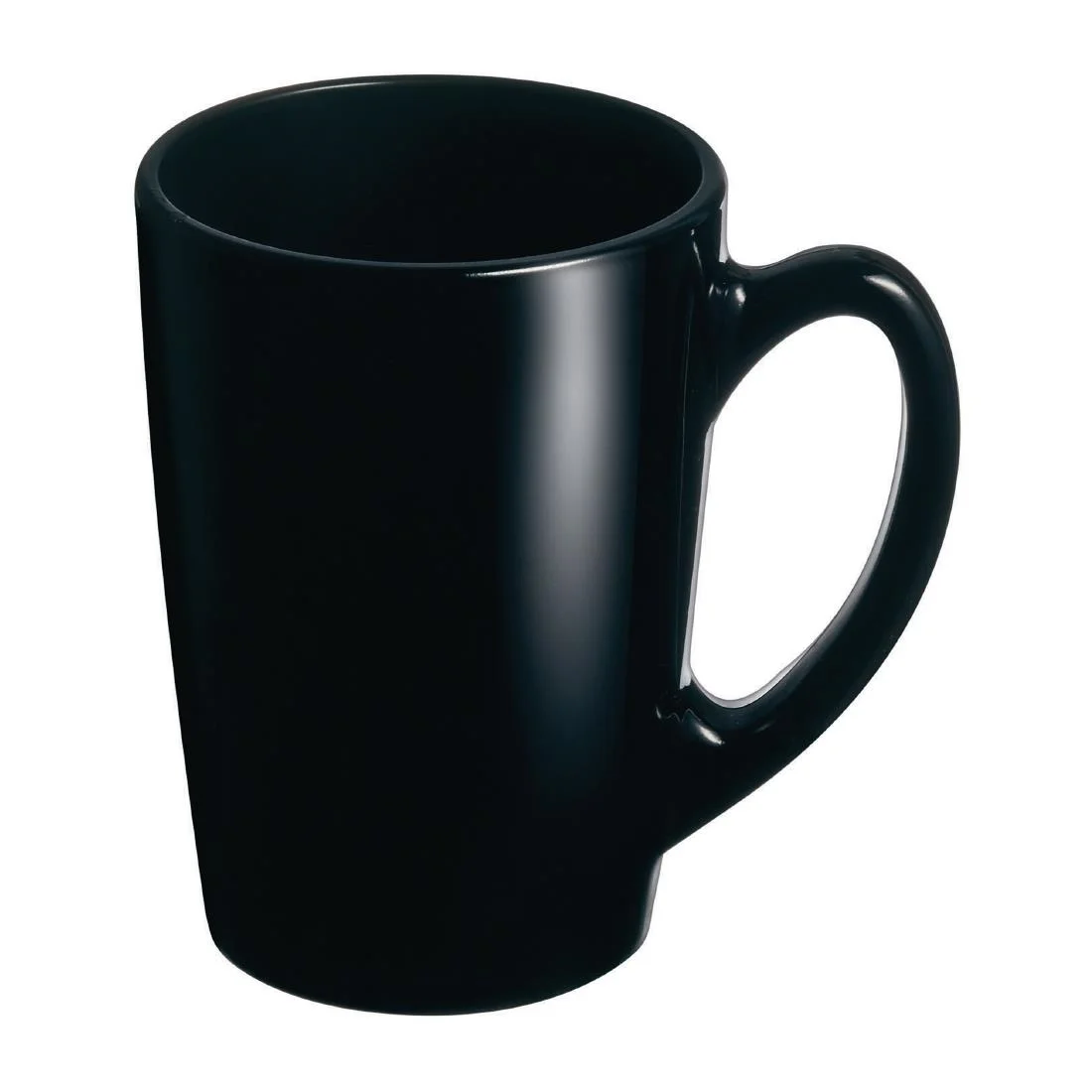 Luminarc New Morning Mugs Black 320ml (6 Pack)