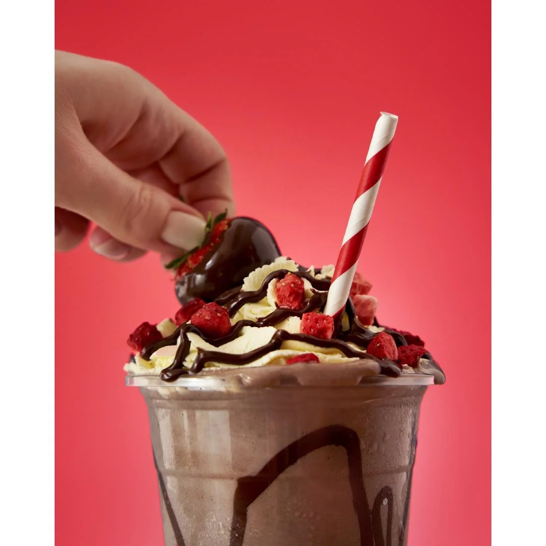 Simply Freeze Dried Strawberry Topping 130g - Image 4