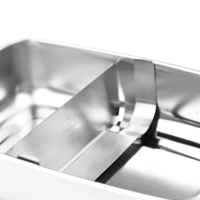 Fiesta Reusable Stainless Steel Food to Go Container 180x120mm - Image 6