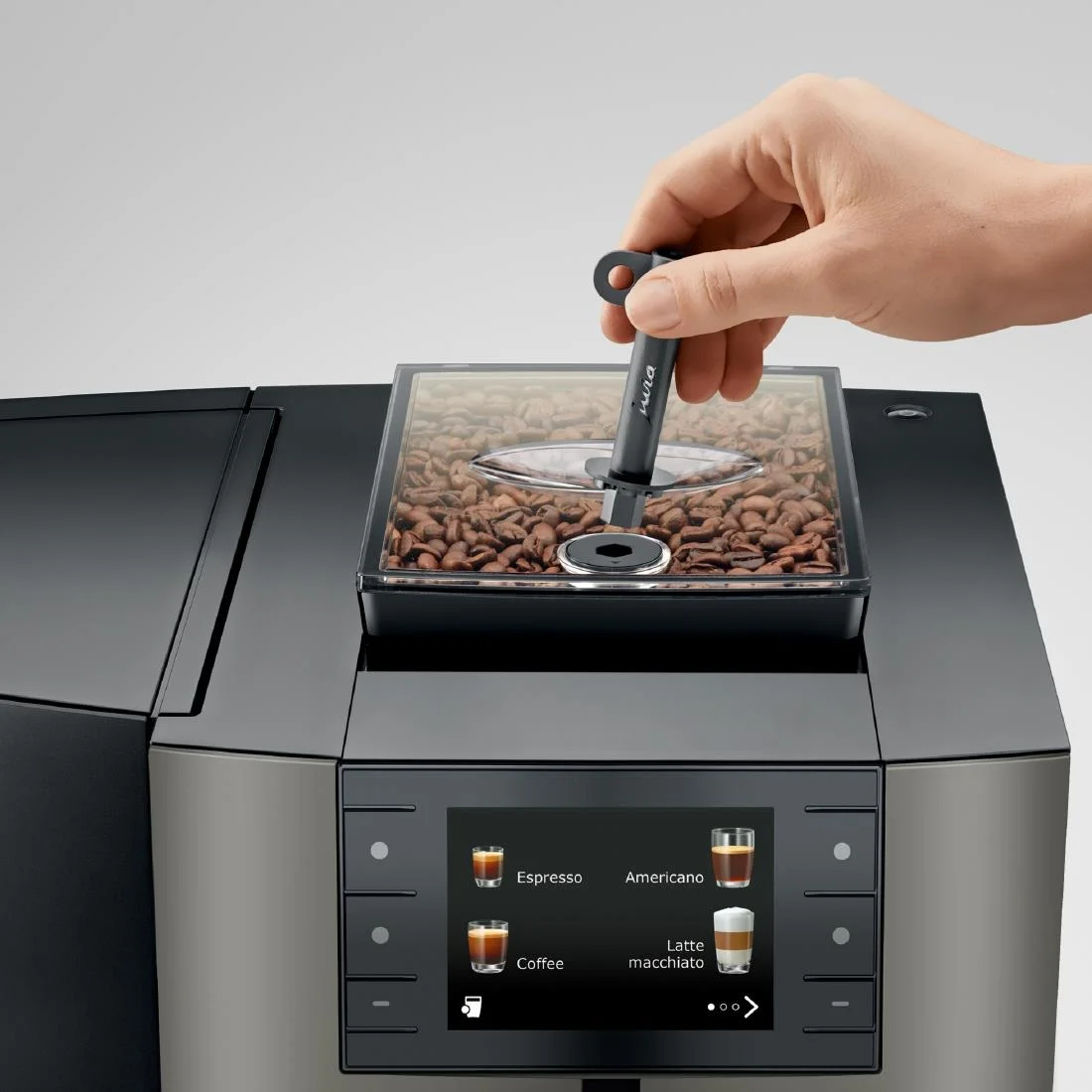 JURA Coffee Machine X10C Dark Inox - Image 8