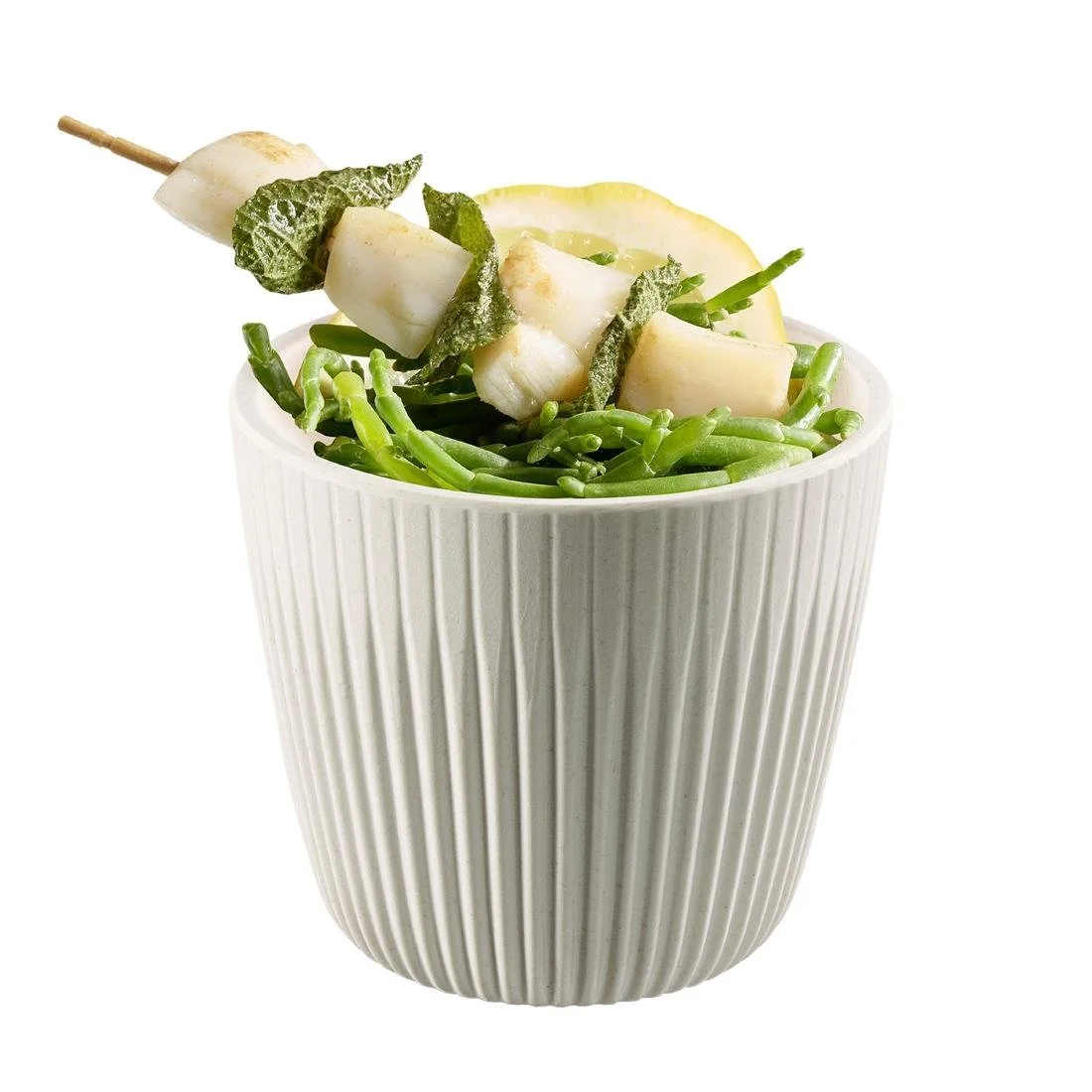 APS Lineo Bowls White 180ml (6 Pack) - Image 2