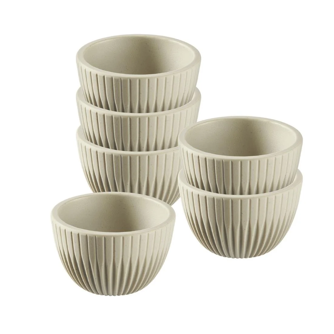 APS Lineo Dip Bowls Grey 30ml (6 Pack) - Image 3