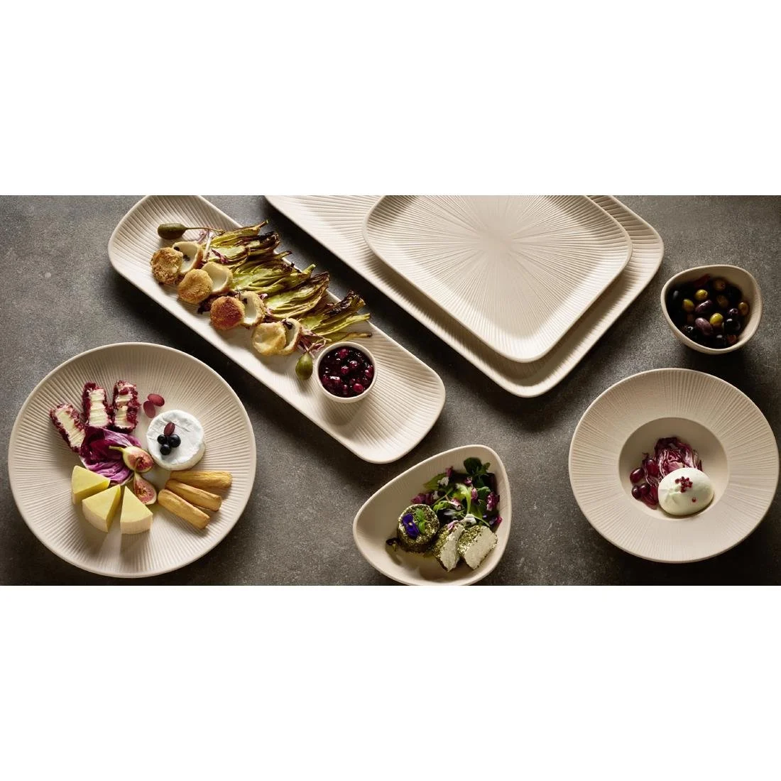 APS Nero GN 1/1 Tray Sand 530x325mm - Image 4