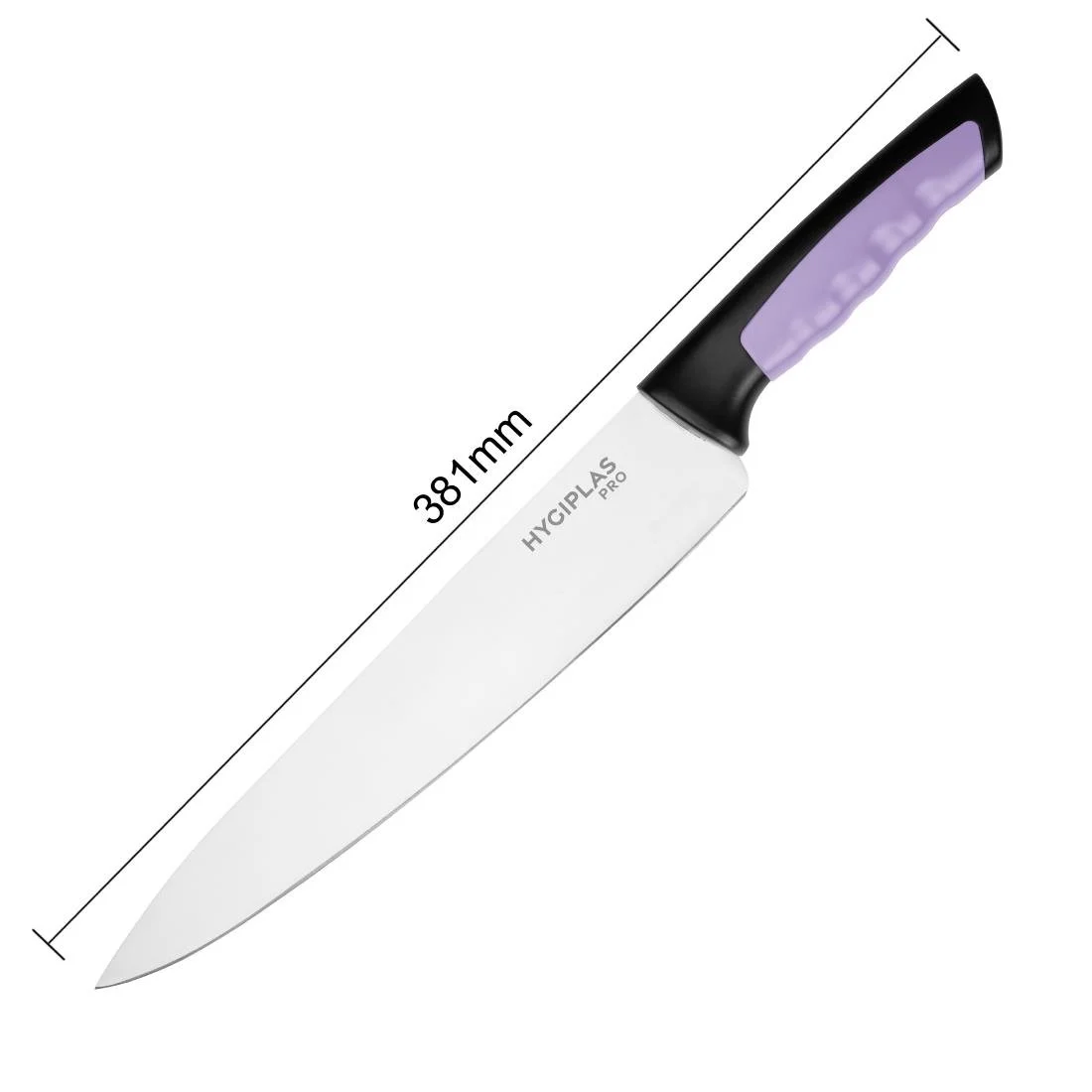 Hygiplas Pro Chef Knife Purple 25cm - Image 5