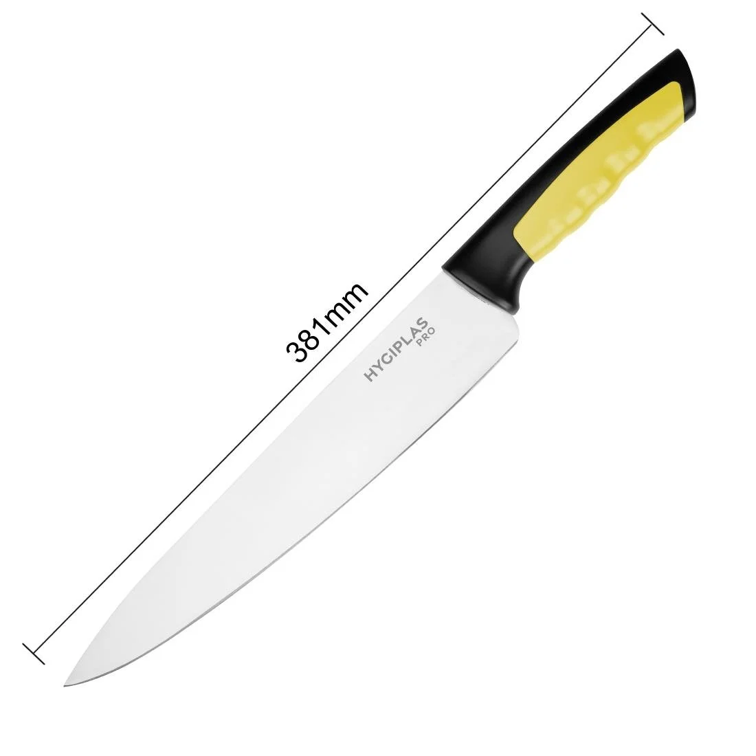 Hygiplas Pro Chef Knife Yellow 25cm - Image 5