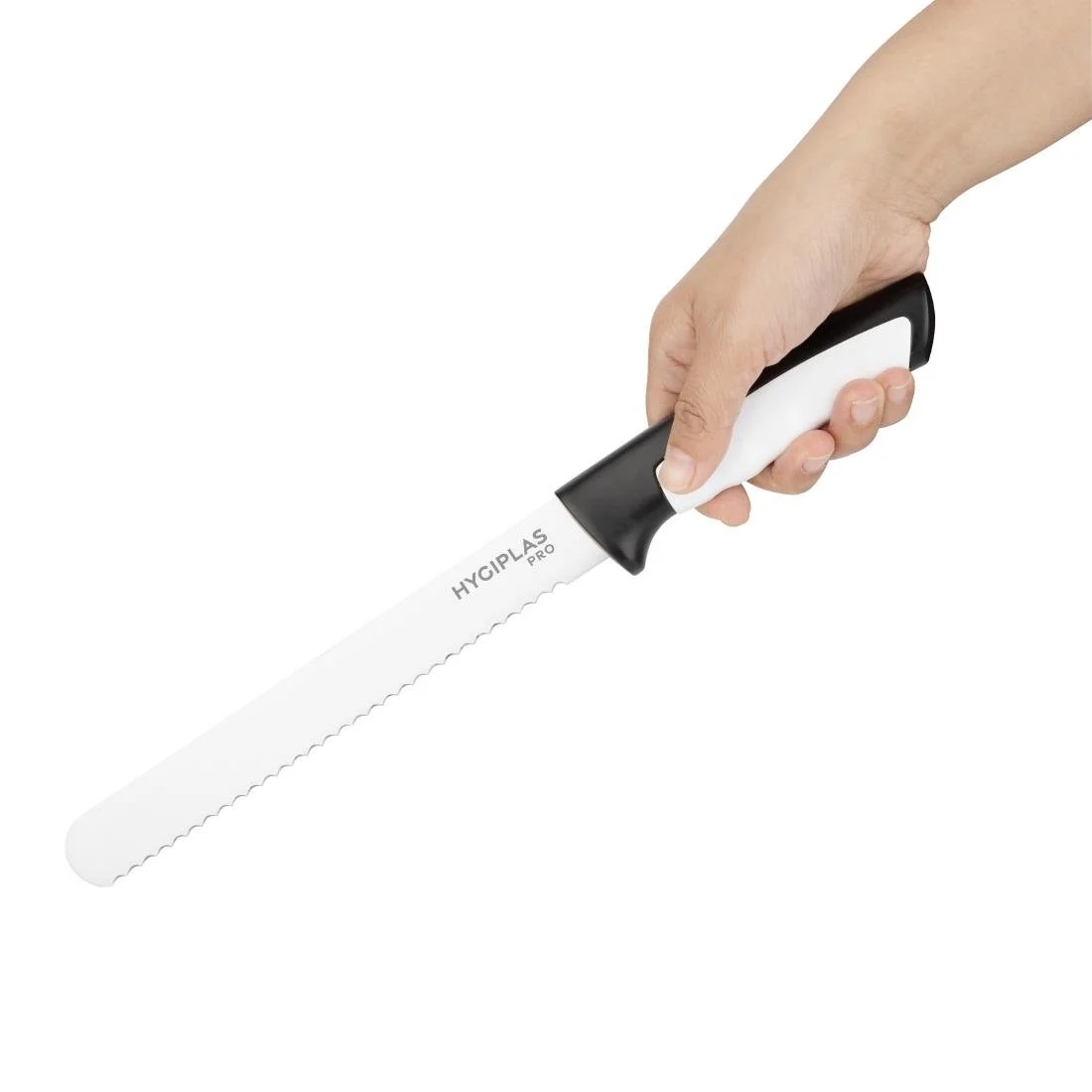 Hygiplas Pro Bread Knife White 20cm - Image 2