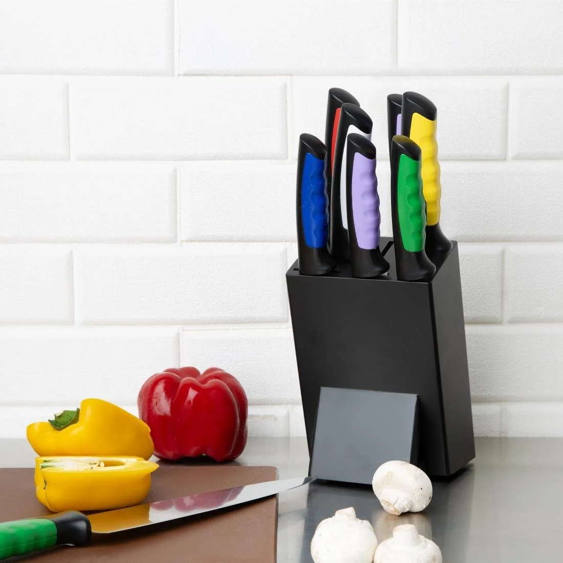 Hygiplas Pro Bread Knife White 20cm - Image 4