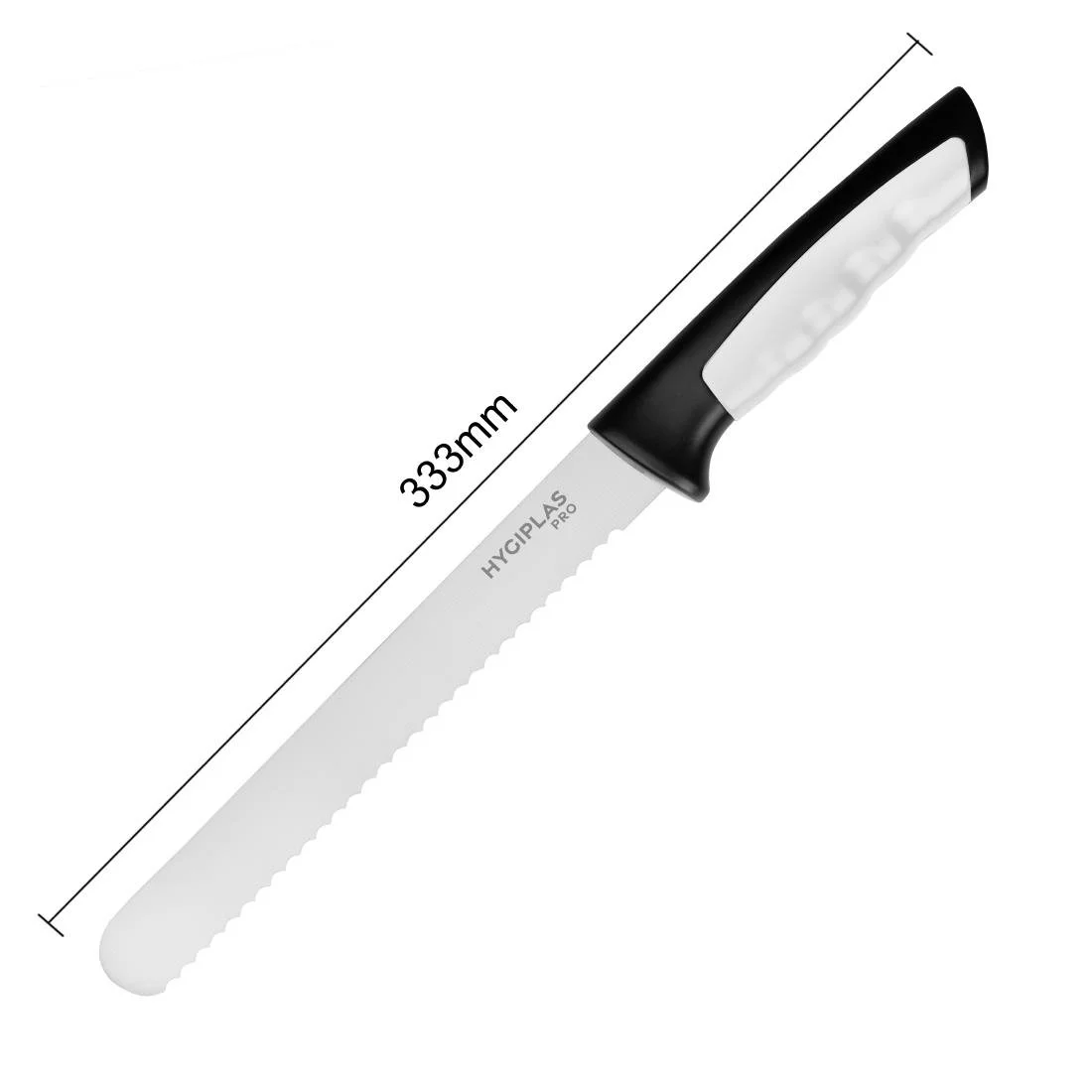Hygiplas Pro Bread Knife White 20cm - Image 5