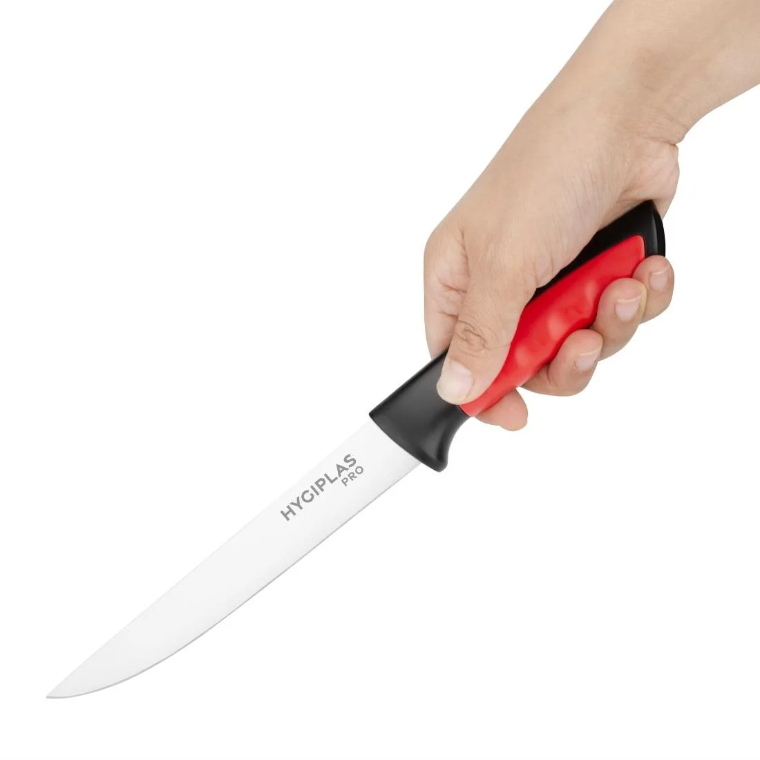 Hygiplas Pro Boning Knife Red 15cm - Image 2