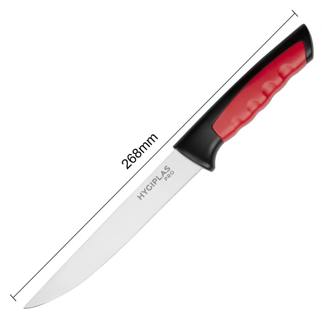 Hygiplas Pro Boning Knife Red 15cm - Image 5