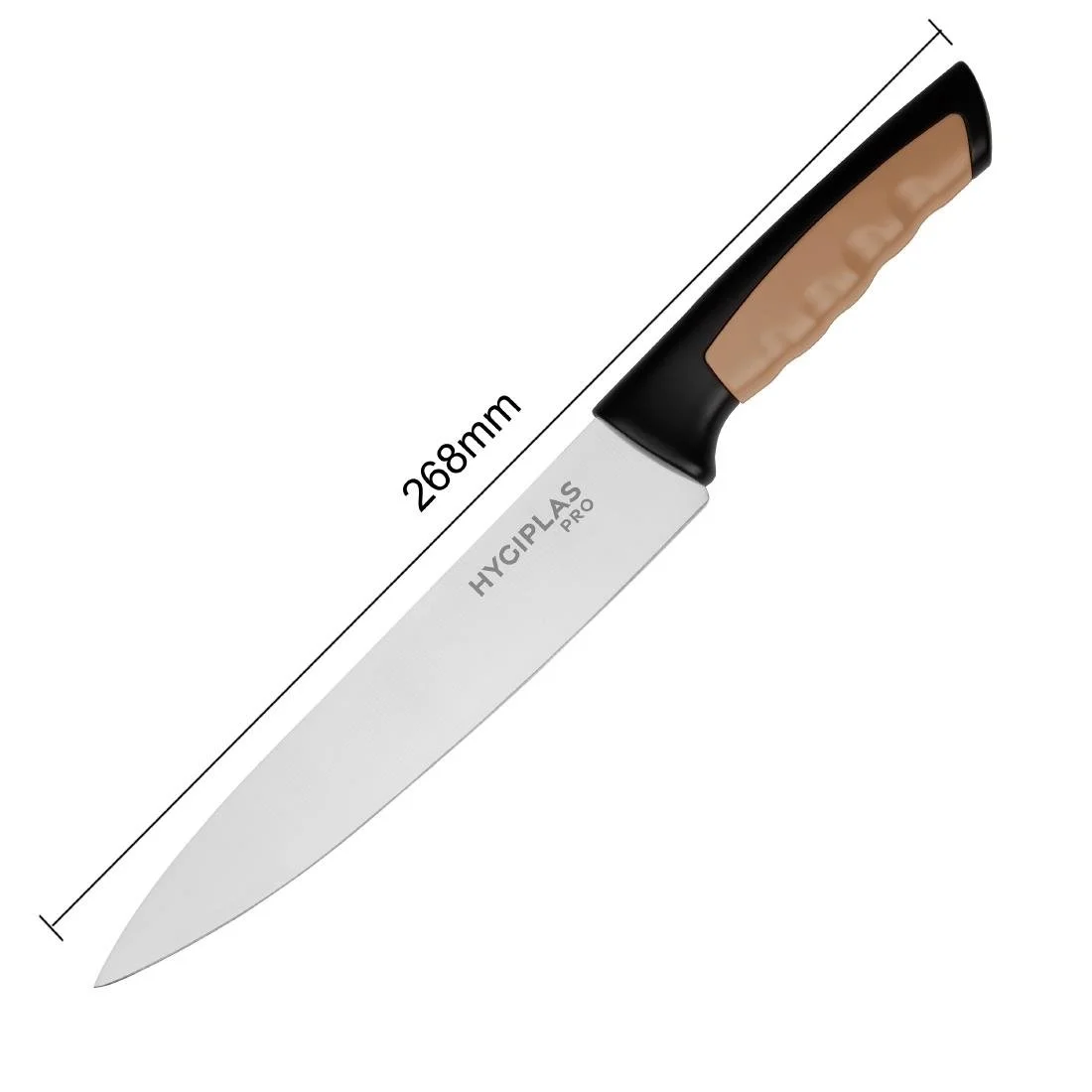 Hygiplas Pro Chef Knife Brown 21.5cm - Image 5
