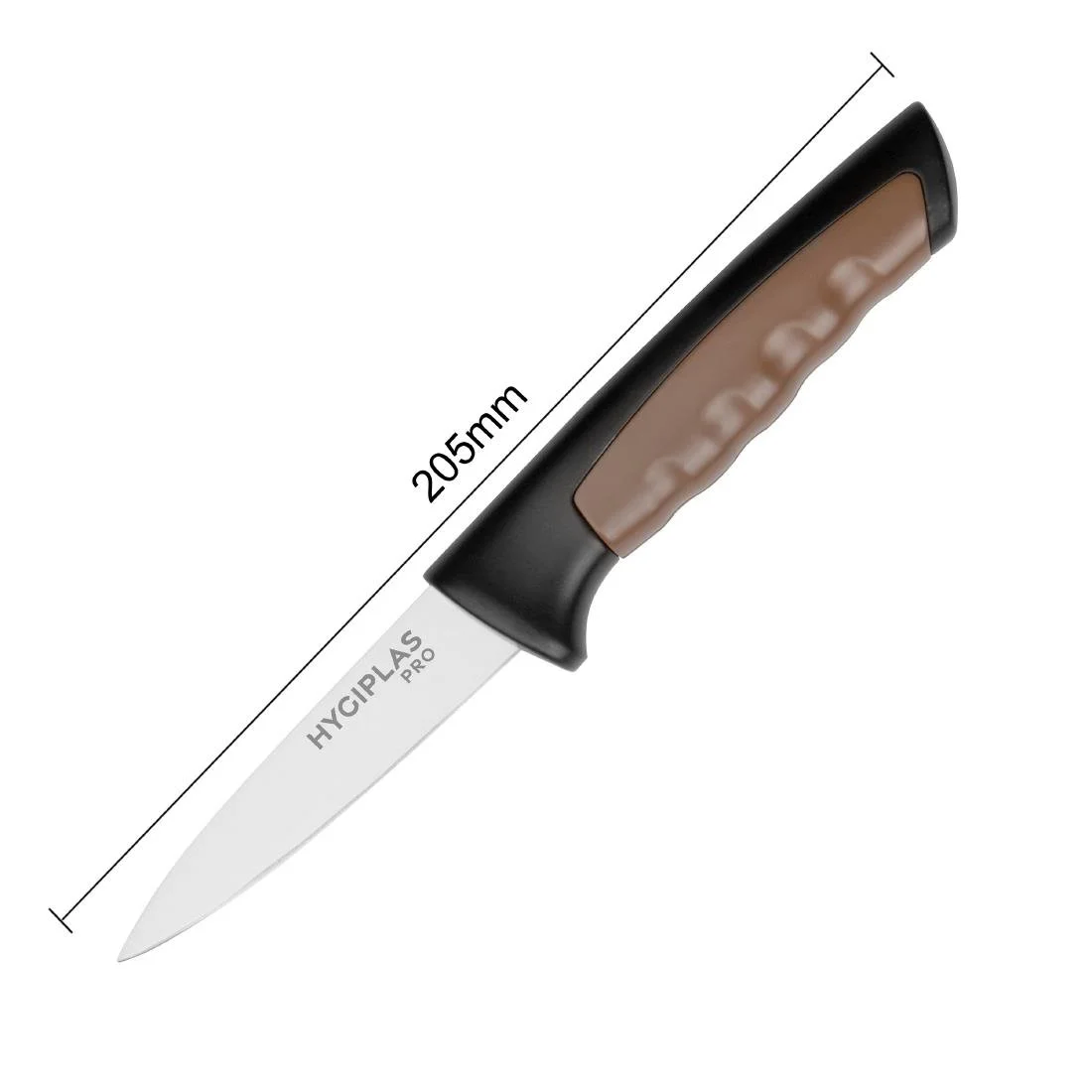 Hygiplas Pro Paring Knife Brown 8.5cm - Image 4