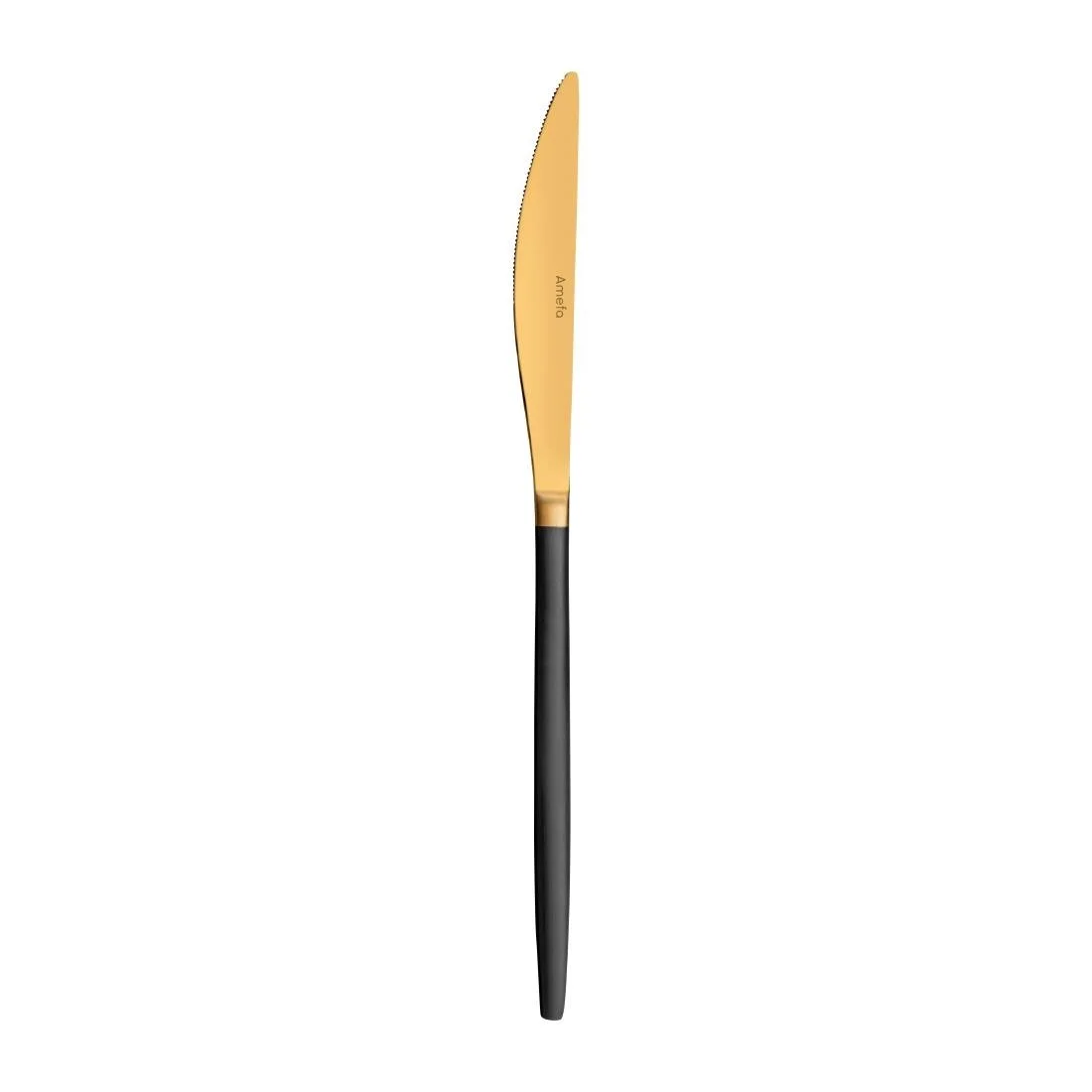 Amefa Soprano Table Knives Black & Gold (12 Pack) - Image 2