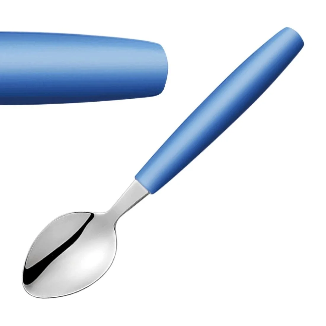 Amefa PIXEL Medium Teaspoons Blue (12 Pack) - Image 1
