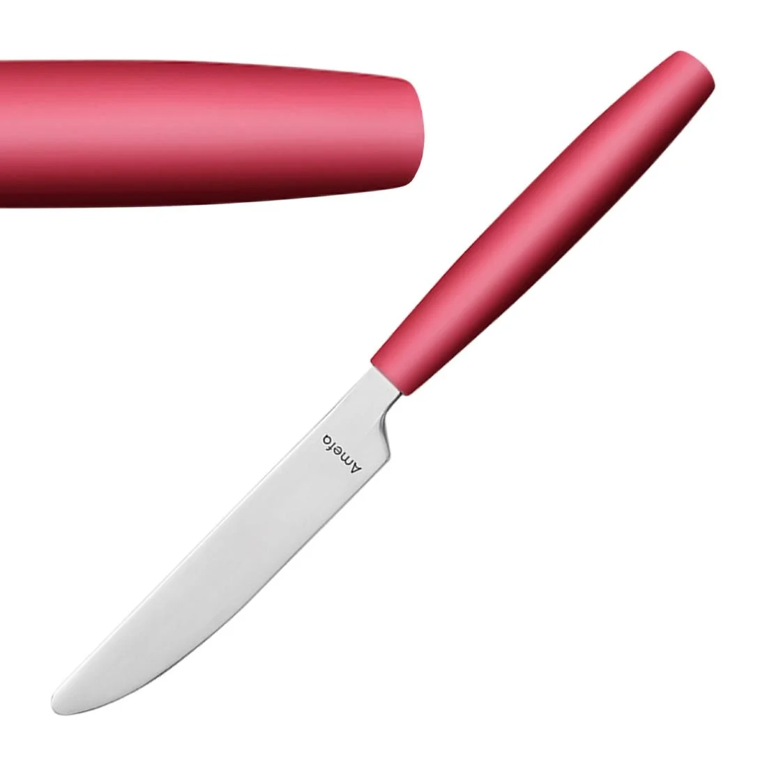 Amefa PIXEL Dessert Knives Red (12 Pack)