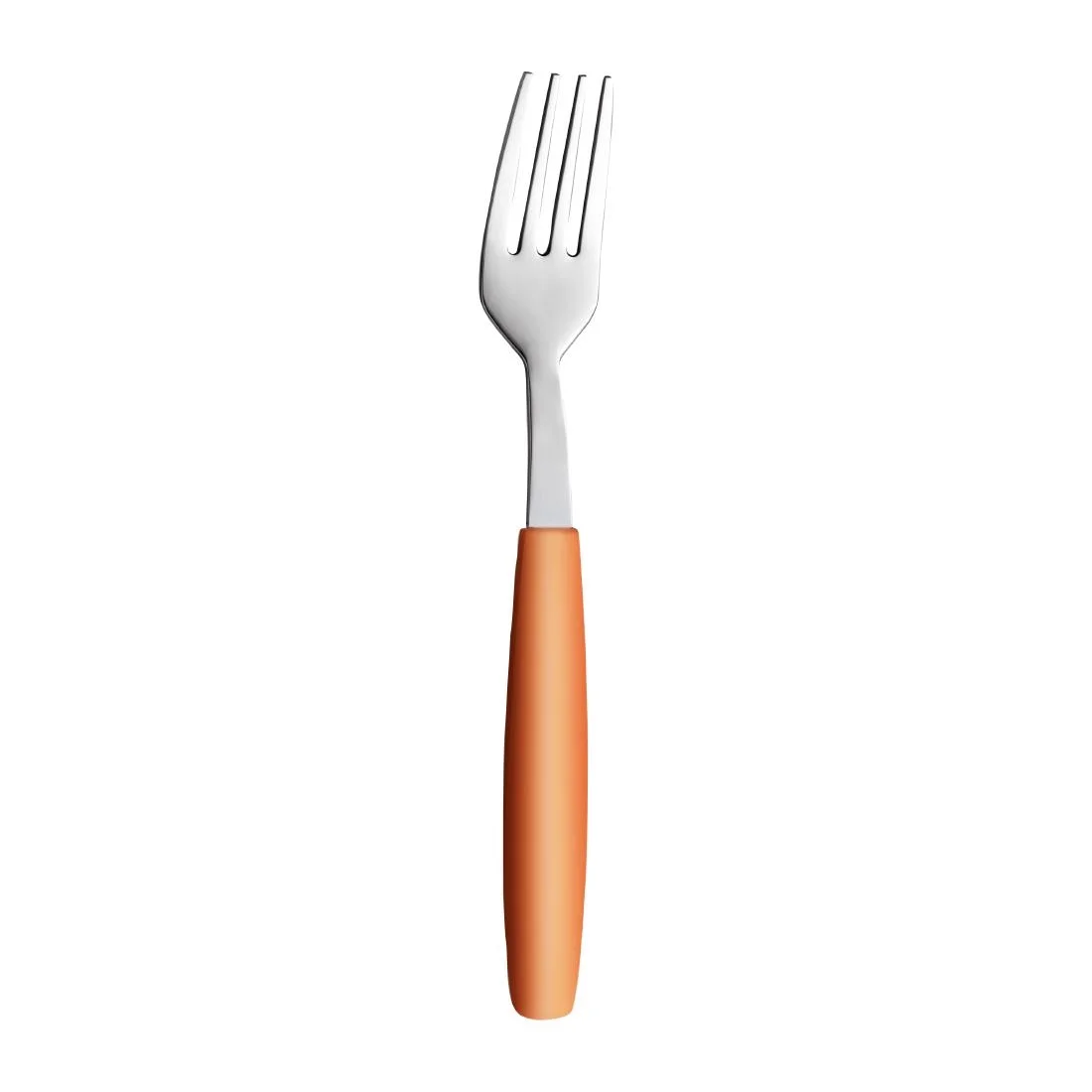 Amefa PIXEL Dessert Forks Orange (12 Pack) - Image 2