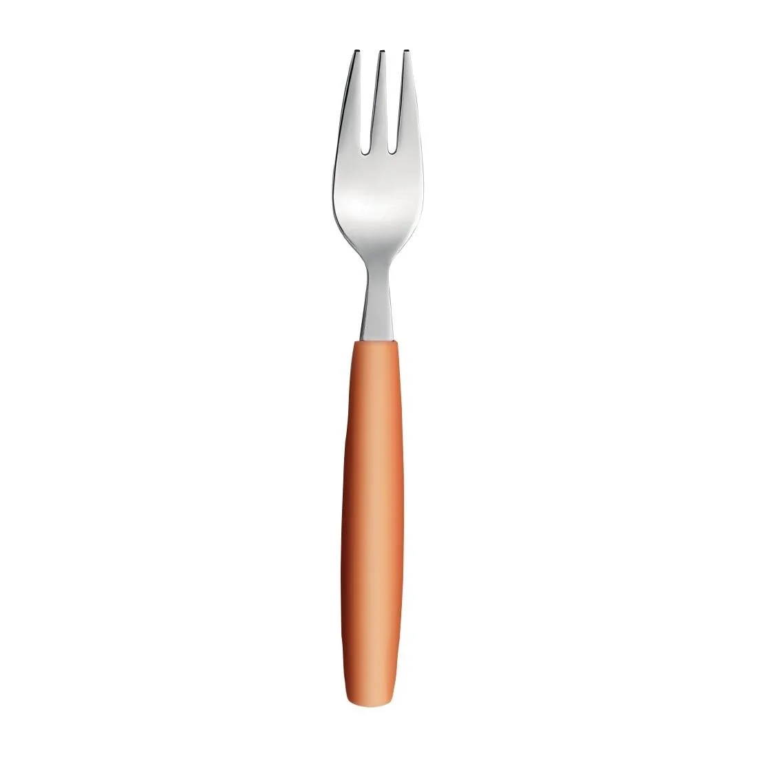 Amefa PIXEL Cake Forks Orange (12 Pack) - Image 2
