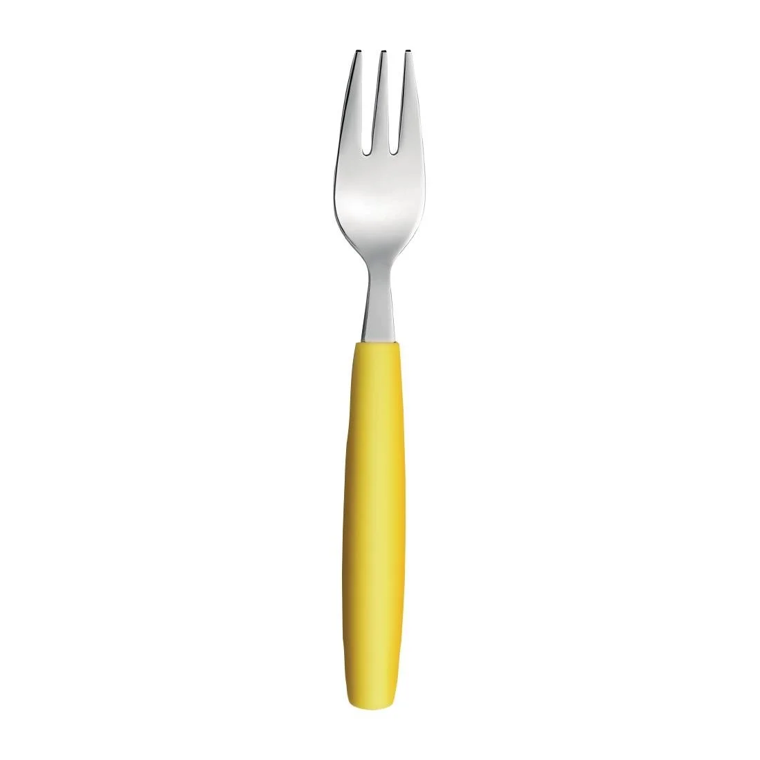 Amefa PIXEL Cake Forks Yellow (12 Pack) - Image 2