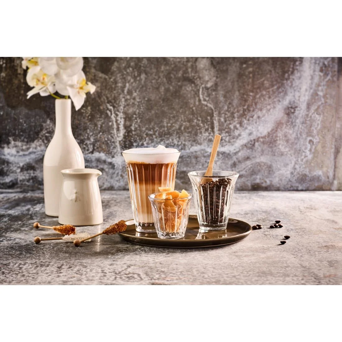 La Rochere Zinc Long Drink Glasses 360ml/12.75oz (Pack of 6) - Image 3