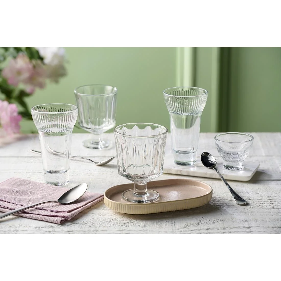 La Rochere Calanque Dessert Dish/Sundae Glasses 220ml/7.75oz (Pack of 6) - Image 3