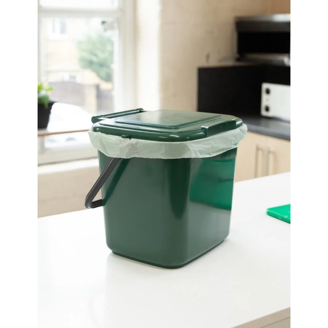 Robert Scott Food Waste Caddy Green 7Ltr - Image 3