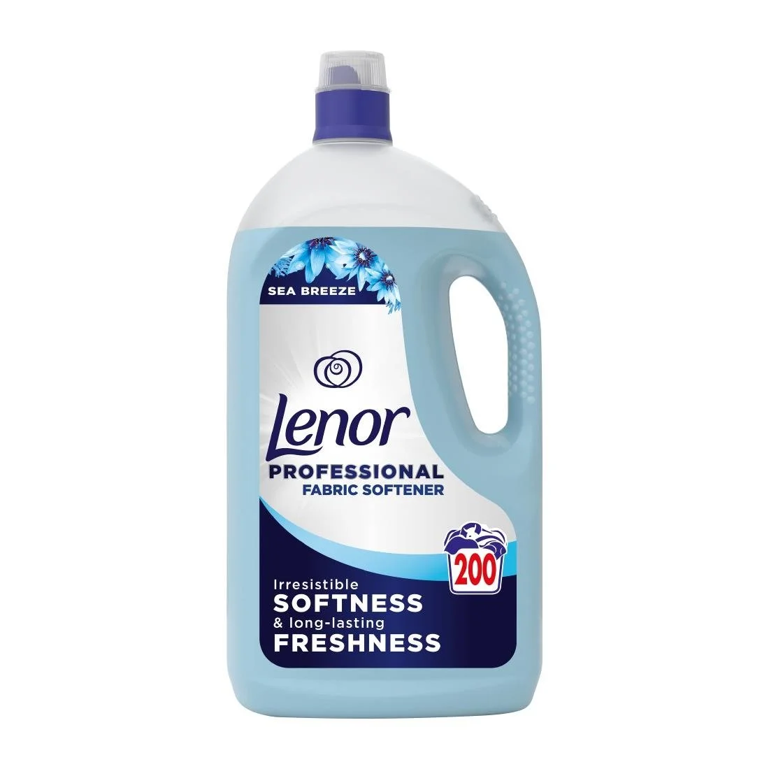 Lenor Professional Sea Breeze Fabric Softener Liquid 200 Washes 4Ltr (2 Pack)