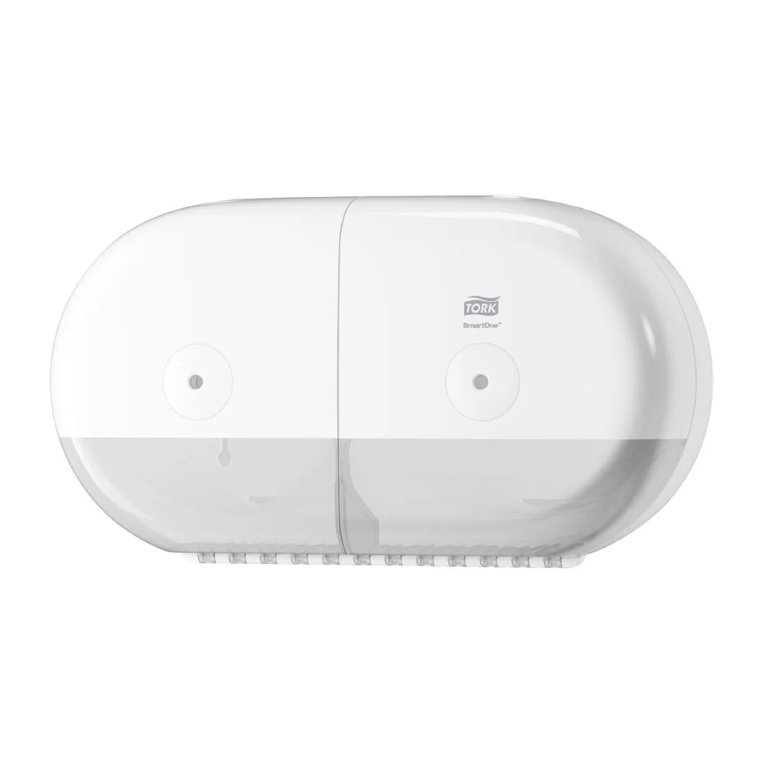 Tork SmartOne Mini Twin Toilet Roll Dispenser - Image 5