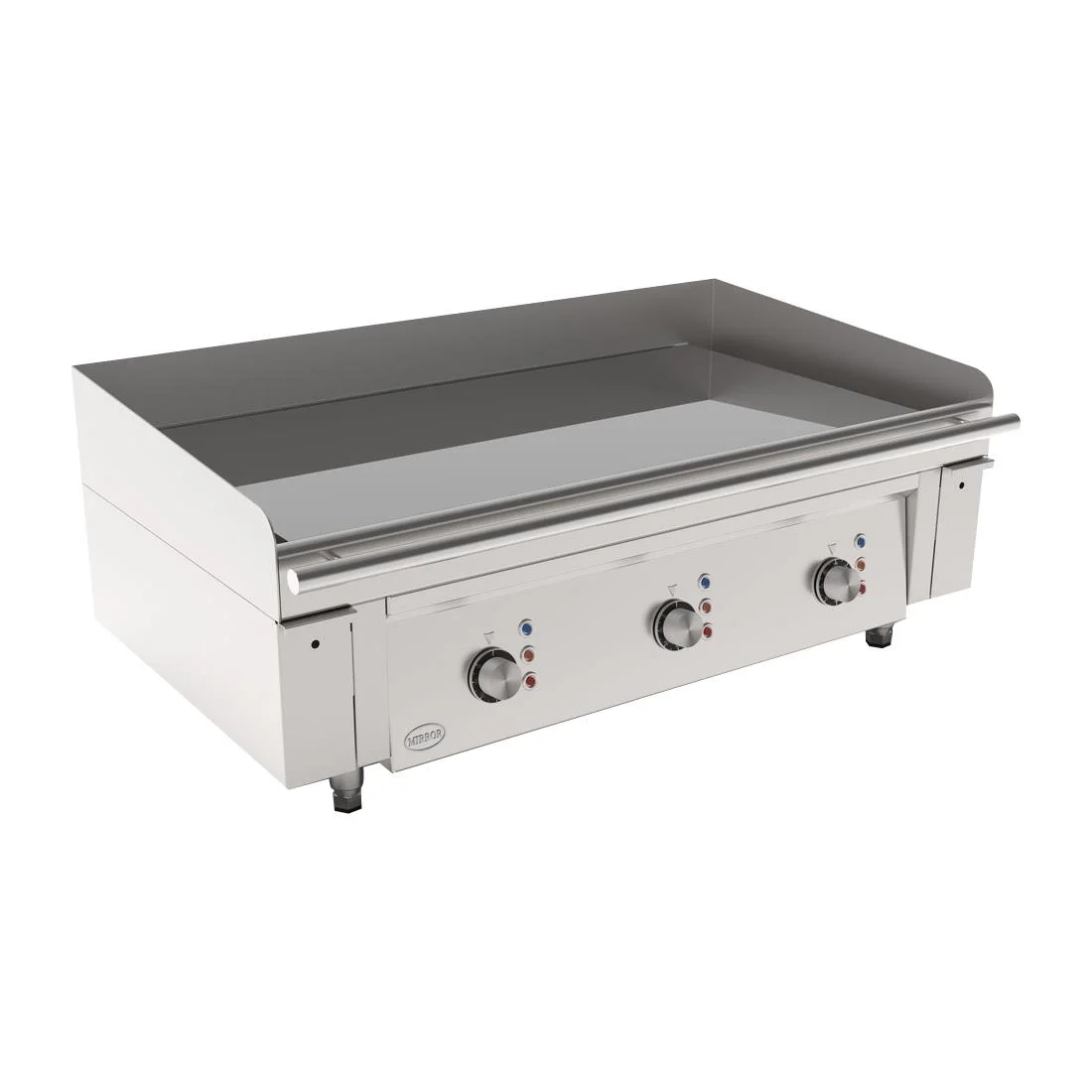Mirror Heavy Duty Smooth Chrome Plate Electric Griddle M1000E