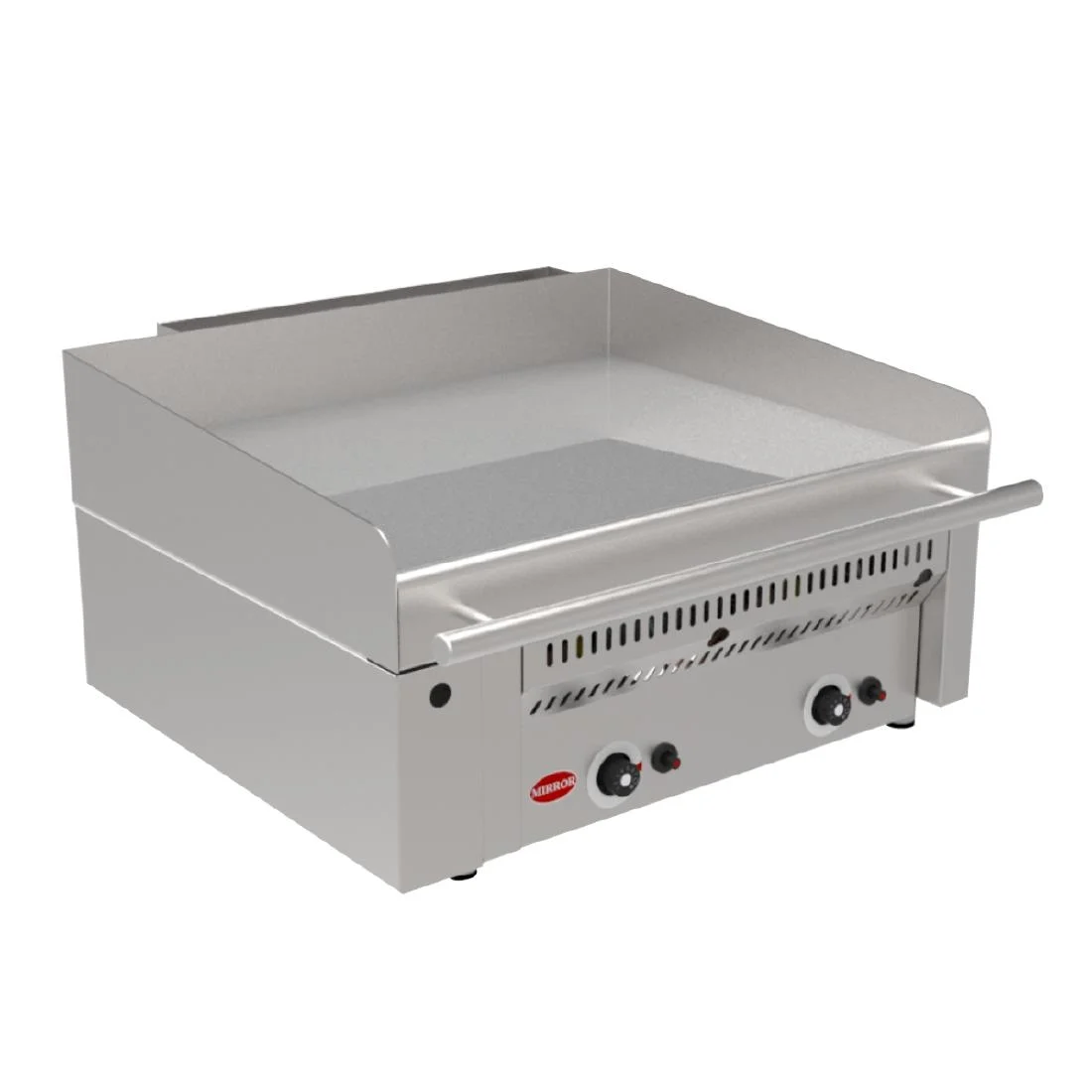 Mirror Z2 Two Zone Heavy Duty Gas Chromed Griddle