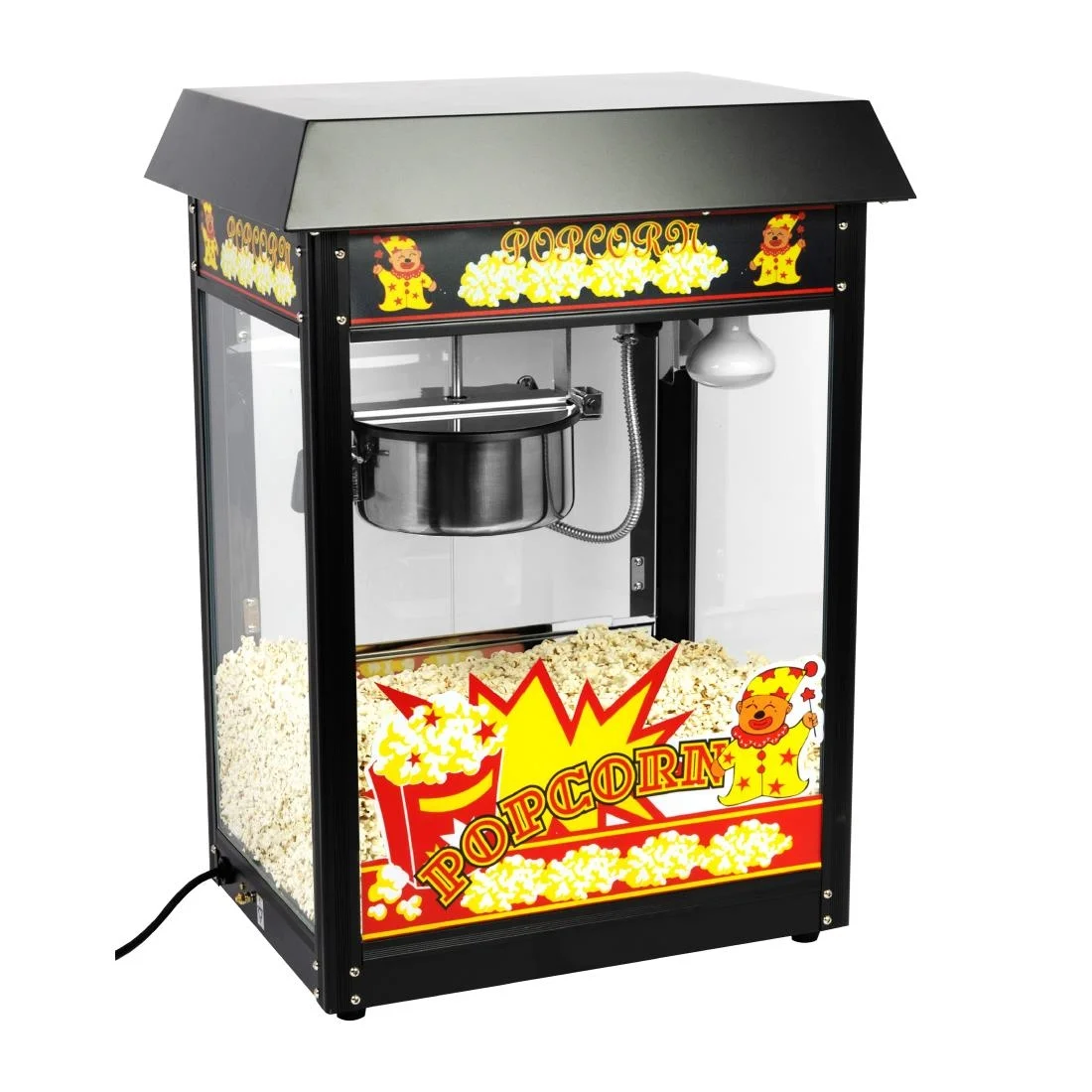 Haxro HX8380 Popcorn Machine Black - Image 3