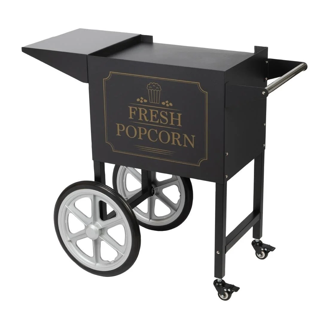 Haxro HX8588 Popcorn Machine and Cart Black - Image 3