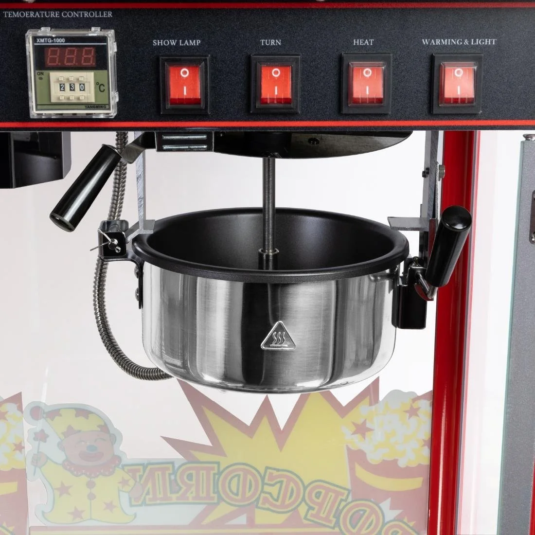 Haxro HX8872 Popcorn Machine with 2 Shelves - Image 2