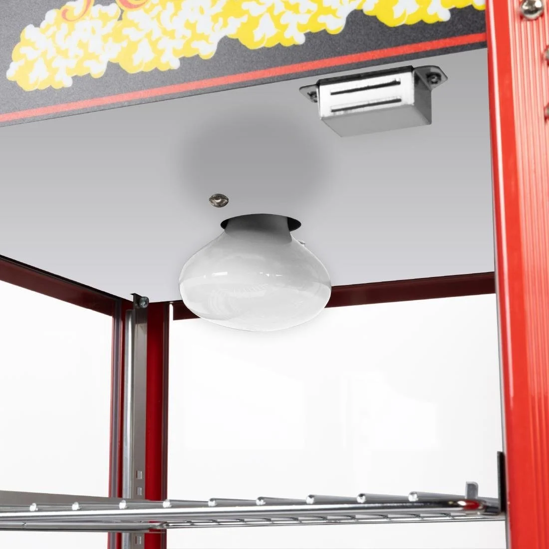 Haxro HX8872 Popcorn Machine with 2 Shelves - Image 3
