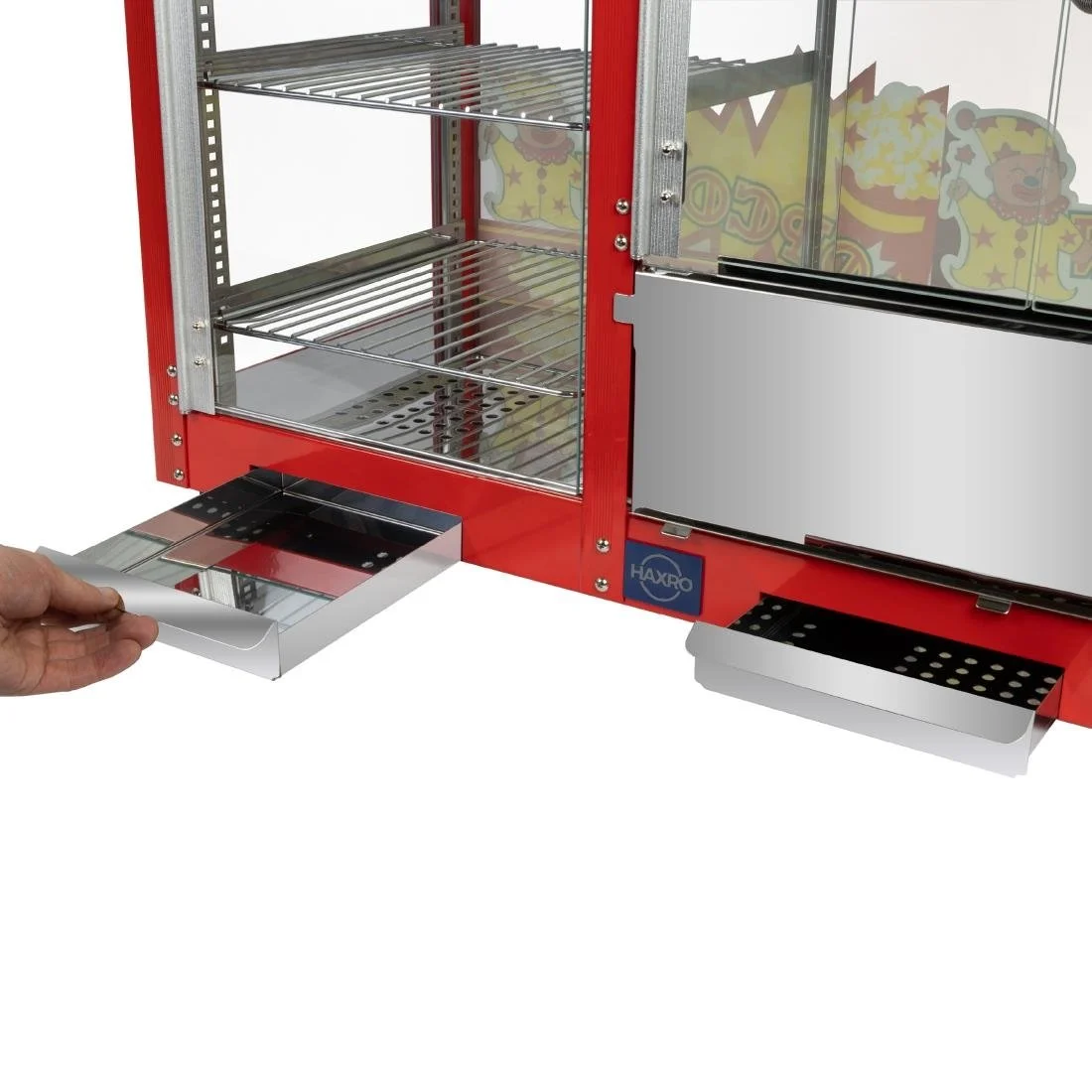 Haxro HX8872 Popcorn Machine with 2 Shelves - Image 4