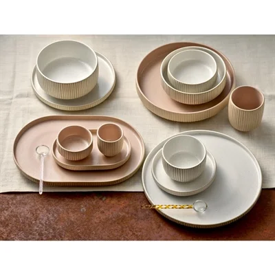Playground Nara Rose Plates 210mm (6 Pack) - Image 4