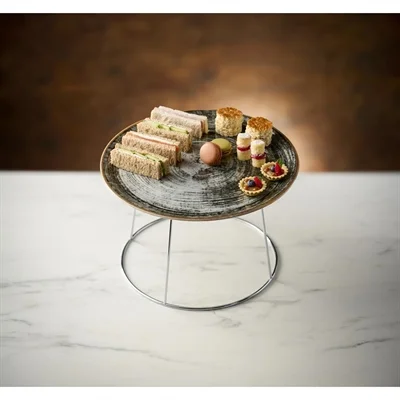 Artis Saturnia Napoli Pizza Plates Black 330mm (6 Pack) - Image 2