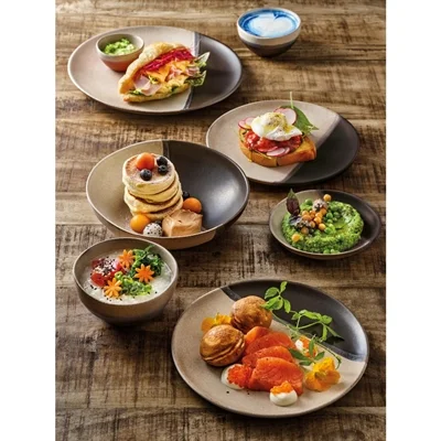 Playground Spot On Plates Black 150mm (6 Pack) - Image 2