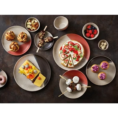 Playground Spot On Plates Black 150mm (6 Pack) - Image 4