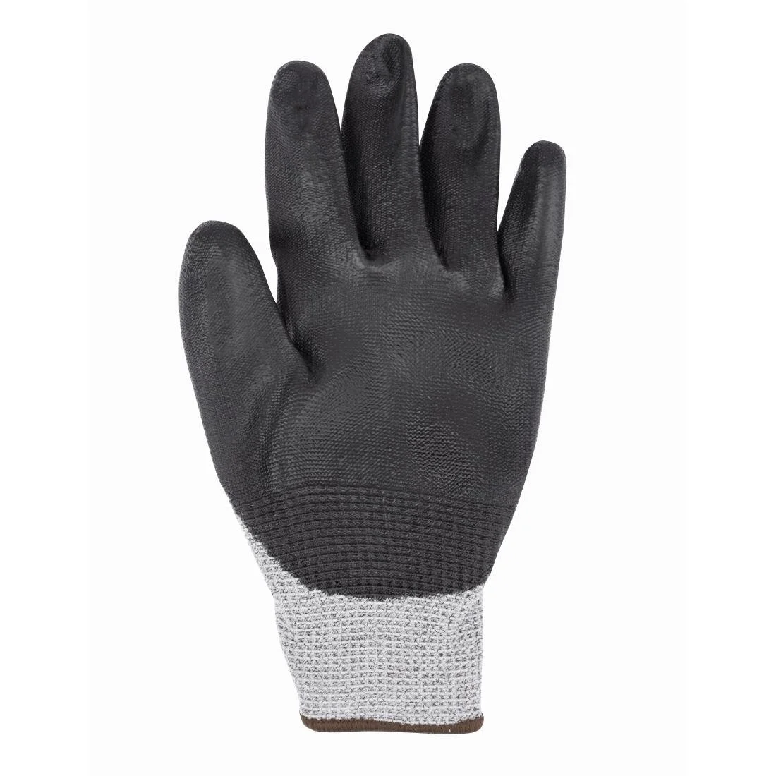 KeepSAFE PU Palm Coated Gloves Grey/Black (12 Pack) - Image 5