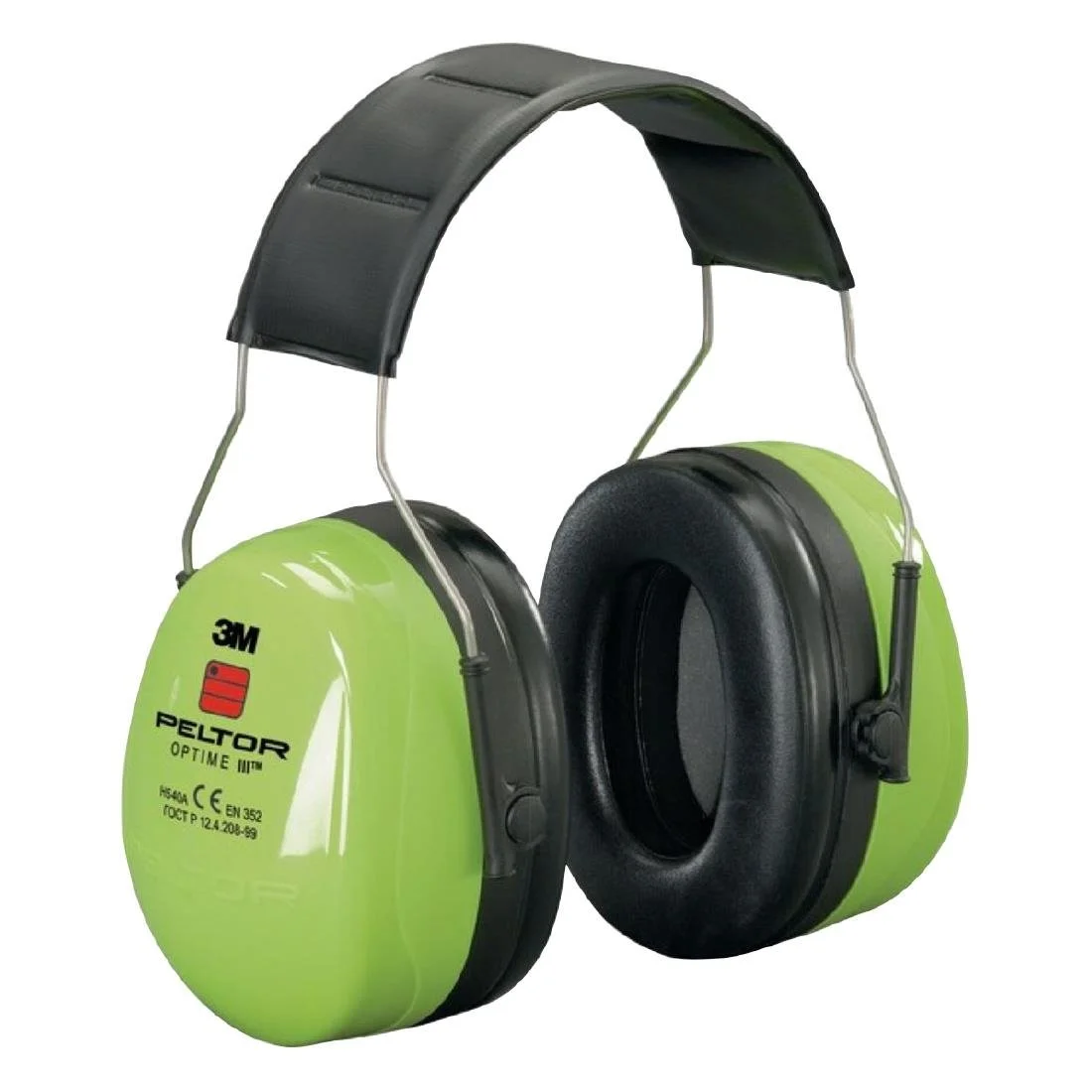 3m H540A-461-GB Optime III Ear Defenders Hi Vis SNR31