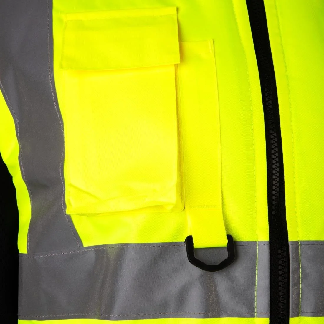 KeepSAFE Hi Vis Bodywarmer Reversible Yellow - Image 7