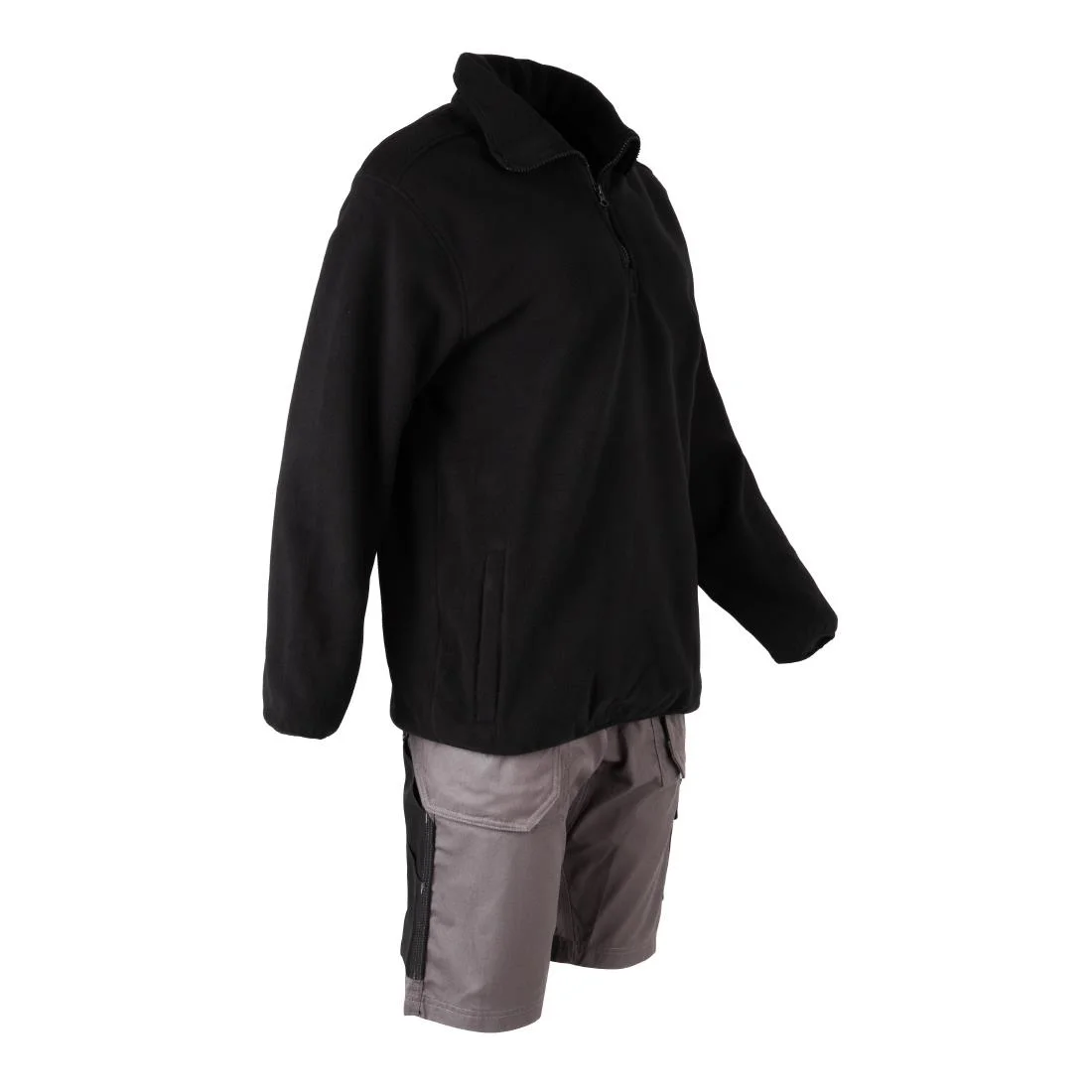 Endurance 1/4 Zip Micro Fleece Black - Image 3